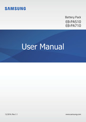Samsung EB-PA510 Manuel De L'utilisateur