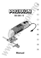 Proxxon SS 230/E Manuel D'utilisation