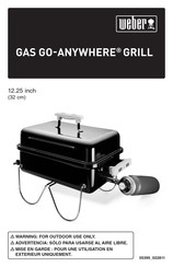 Weber-Stephen Products GAS GO-ANYWHERE Mode D'emploi
