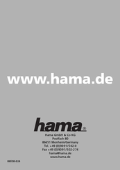 Hama 00057266 Mode D'emploi