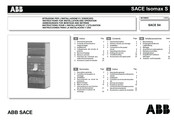 ABB SACE Isomax S4H Instructions Pour L'installation Et L'utilisation