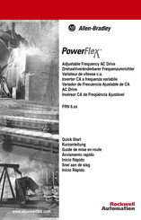 Allen-Bradley PowerFlex FRN 6 Serie Guide De Mise En Route