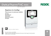 Resol DeltaTherm HC mini Manuel Pour Le Technicien Habilité