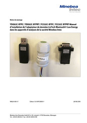 Minebea Intec YCC02C-BTPRT Notice D'installation