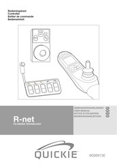 Sunrise Medical R-Net Quickie Notice D'utilisation