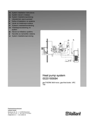 Vaillant 0020185684 Notice D'installation