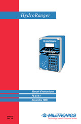 Milltronics HydroRanger Manuel D'instructions