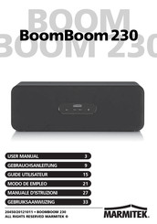 Marmitek BoomBoom 230 Guide Utilisateur