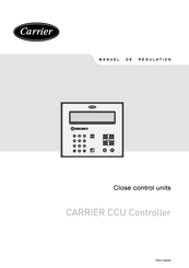 Carrier CCU Manuel De Régulation