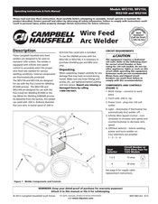 Campbell Hausfeld WF2150 Instructions D'utilisation Et Manuel De Pièces