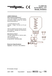 Mityvac MVA6832 Mode D'emploi