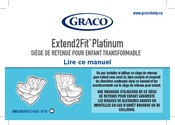 Graco Extend2Fit Platinum Manuel