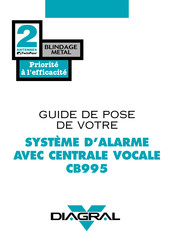 diagral CB995 Guide De Pose