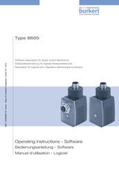 Burkert 8605 Manuel D'utilisation