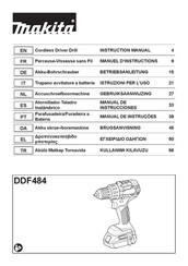 Makita DDF484 Manuel D'instructions