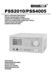 HQ Power PSS2010 Notice D'emploi