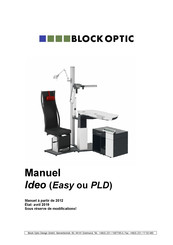 Block Optic Ideo Easy Manuel
