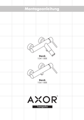 Hansgrohe AXOR Starck 10411 Serie Instructions De Montage