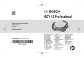 Bosch GCY 42 Professional Notice Originale