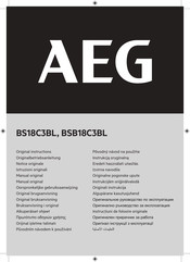 AEG BS18C3BL Notice Originale