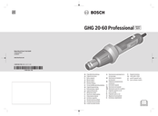 Bosch GHG 20-60 Professional Notice Originale