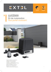 Extel LUCE500 Guide D'installation Et D'utilisation