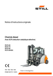 Still RX70-80 Notice D'instructions Originale