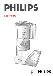 Philips HR2875 Mode D'emploi