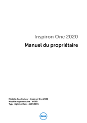 Dell Inspiron One 2020 Manuel Du Propriétaire
