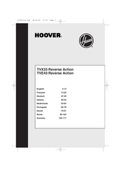 Hoover TVE43 Reverse Action Mode D'emploi
