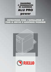 Riello ALU 115 PRO Power Instructions Pour L'installation