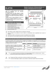 PL Systems Unitronics IO-ATC8 Mode D'emploi