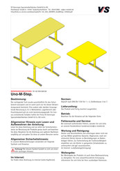 VS Uno-M-Step Mode D'emploi