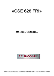 Ambassade de Bourgogne CSE 628 FRI Manuel General