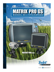 TeeJet Technologies MATRIX PRO GS Serie Manuel De L'utilisateur