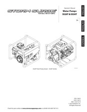 Storm Surge SS20T Manuel De L'utilisateur