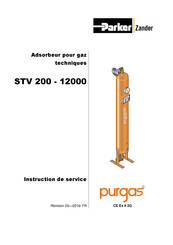 Parker Zander PURGAS STV 600 Instructions De Service