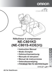 Omron Comp Air NE-C801S-KDEV Mode D'emploi