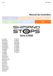 Shimano STEPS RT-EM600 Mode D'emploi
