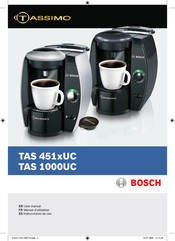 Bosch TASSIMO TAS 451xUC Manuel D'utilisation