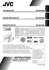JVC KD-SH1000 Manuel D'instructions