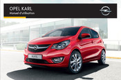 Opel KARL 2016 Manuel D'utilisation