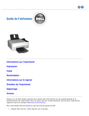 Dell 928 Guide De L'utilisateur
