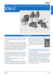 Omron E3S-C Mode D'emploi