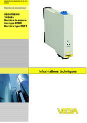 Vega KFD0-CS-Ex1.51P Informations Techniques