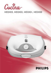 Philips Cucina HD2430 Mode D'emploi