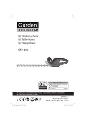 Garden feelings GFH 693 Instructions D'origine
