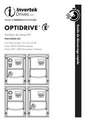 Invertek Drives ODE-3-120021-1F1B Guide De Démarrage Rapide