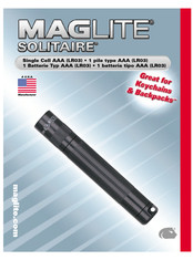 Maglite SOLITAIRE Mode D'emploi