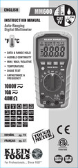 Klein Tools MM600 Manuel D'utilisation